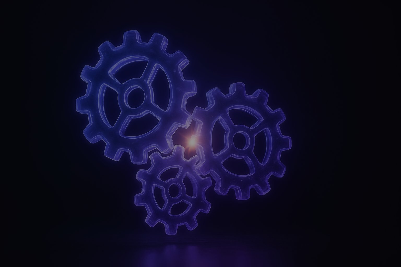 Glass gears with one misaligned cog, showing common automation mistakes to avoid